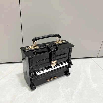 purses and handbags Luxury Designer crossbody shoulder bag For Women piano shape handmade bags Purse Messenger Bag banquet bag