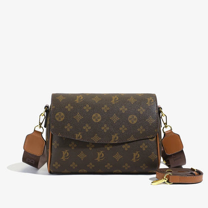 Fashionable Waterproof Messenger Bag for Women Designer Leather Crossbody Handbag Elegant Shoulder Purse