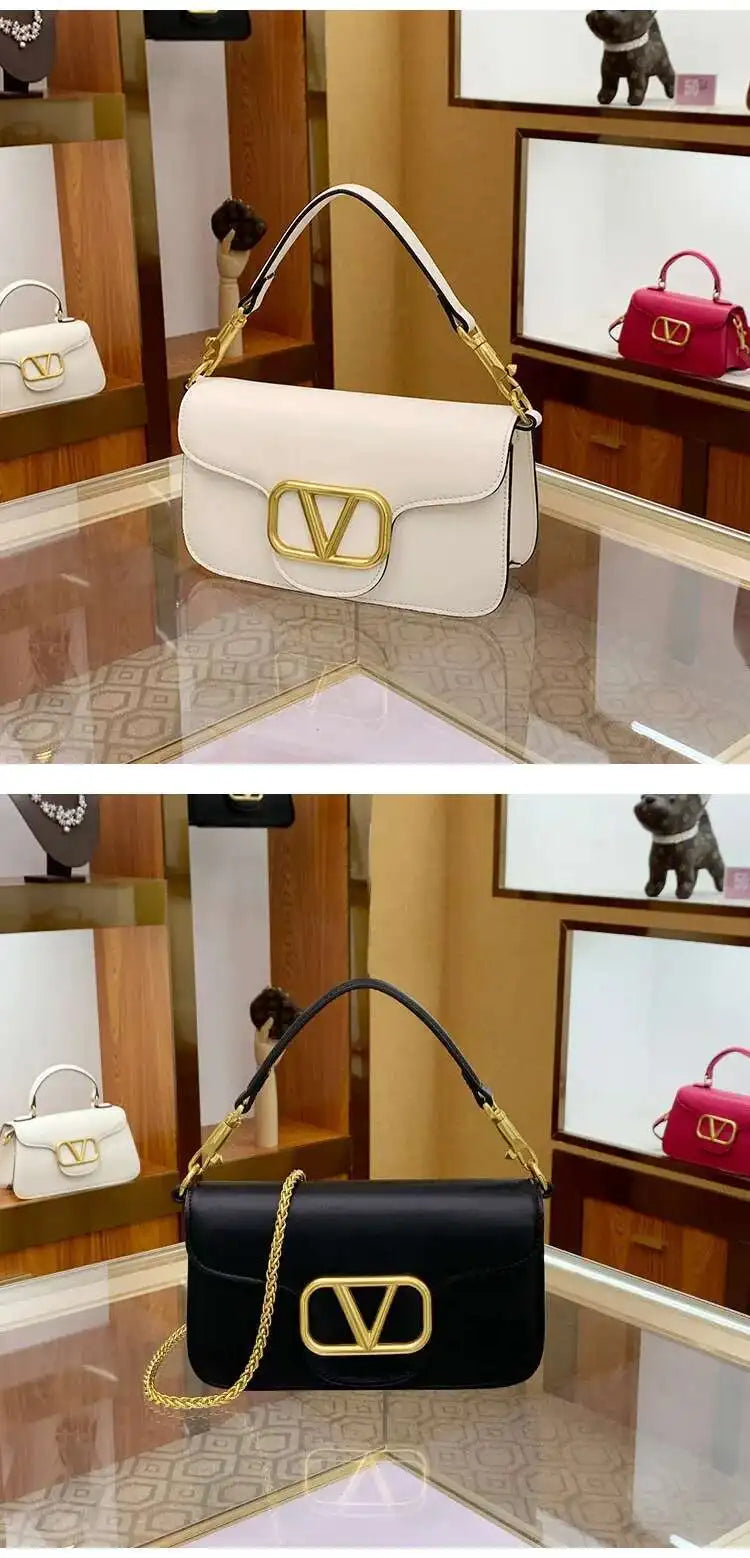 2025 New Underarm Women's Handbag Chain Shoulder Crossbody Bag Fashionable And Versatile High-quality Women's Bag Bolsa Feminina