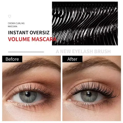 DUNUF Waterproof Mascara Eyelashes Lengthening Long Lasting Silky Lash Black Eyelashes Extension Make Up Beauty Eye Korean Cosmetic