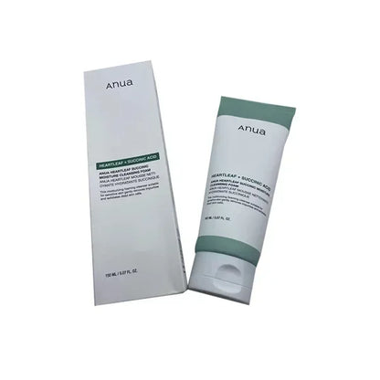 New Version Of Anua Houttuynia Cordata Weak Acid Mild Amino Acid Cleanser Cleanser 150ml Moisturizing Cleanser Mask Skin Care