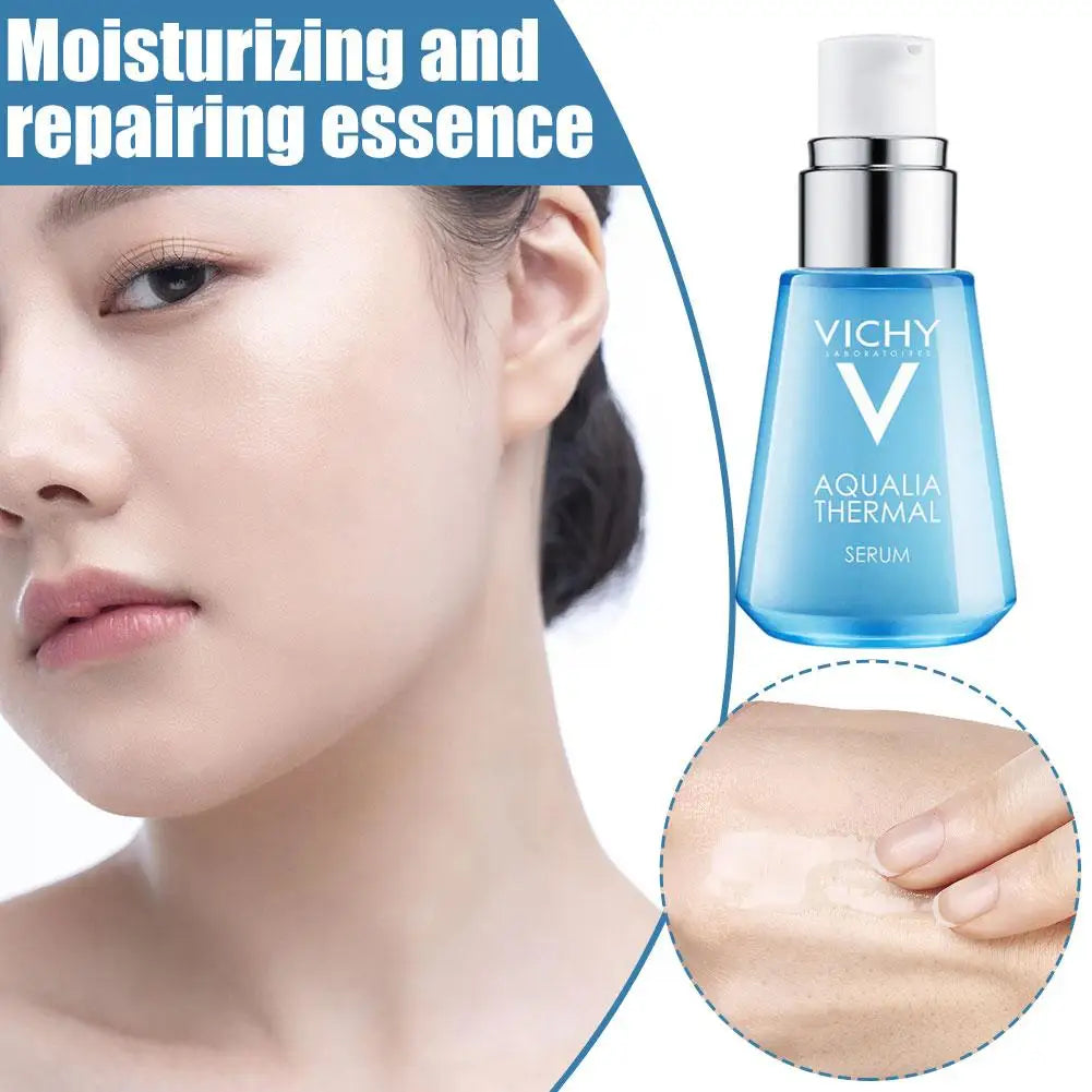 Vichy Aqualia Thermal Hydrating Serum, 48 - hour Moisture, Deep moisturizing, skin repair, nourishing the skin 30ml