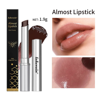Tinted Lip Balm in Black Honey Vitamin E Smooth Almost Lipstick Nourishing&Moisturizing Enhancing Natural Color Lip Care Makeup