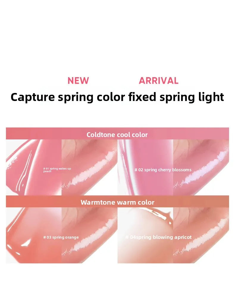 Judydoll Dewy Water Glow Cream Blush & Highlighter Stick Palette - Multi-Use, Buildable Color, Blurring Airy Effect for Face