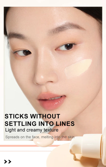 Judydoll Oil-Control Foundation, Long-Lasting, Matte Finish, Full Coverage, Oil-Free, Sweat-Proof, Flawless Skin, Oil Skin