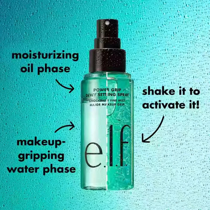 ELF Makeup Spray Long Lasting Makeup Holding Moisturizing and Oil Control Prevent Makeup Sticking and Fall Off Fast Film-forming