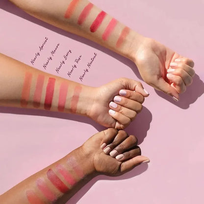 Fashion Luminizer Powdery Powder Blush Liquid Foundation Smooth Lasting Highlight  Lip Gloss Lipstick Nature Smooth Face  Makeup