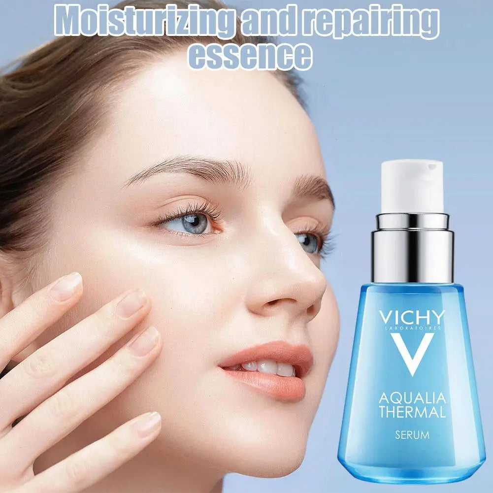 Vichy Aqualia Thermal Hydrating Serum, 48 - hour Moisture, Deep moisturizing, skin repair, nourishing the skin 30ml