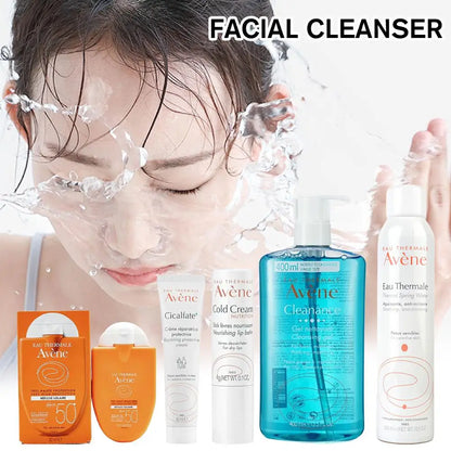 Avene Genuine Brand Facial Care 300ml Moisturizing Spray Deep Cleansing Makeup Remover Facial Cleanser Sunscreen Nourish Lipblam