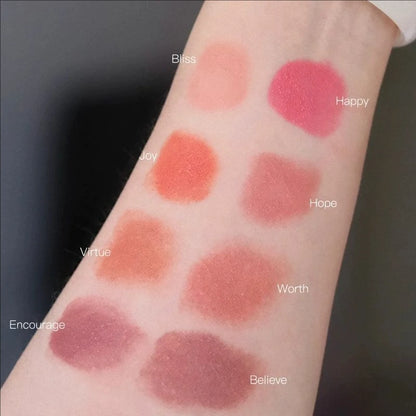 rare beauty Liquid Blush Cream Eyes Mositure Peach Face Contour Shadow Blusher Plump Natural Cheek Makeup Lip Gloss Matte Lipstick