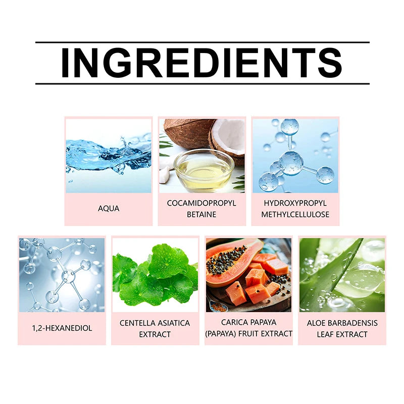 1/2/3/5 Pcs Centella Pore Minimizing Deep Cleansing Foam,Facial Skin Cleanser Moisturizing Soothing,Remove Pore-Clogging Debris