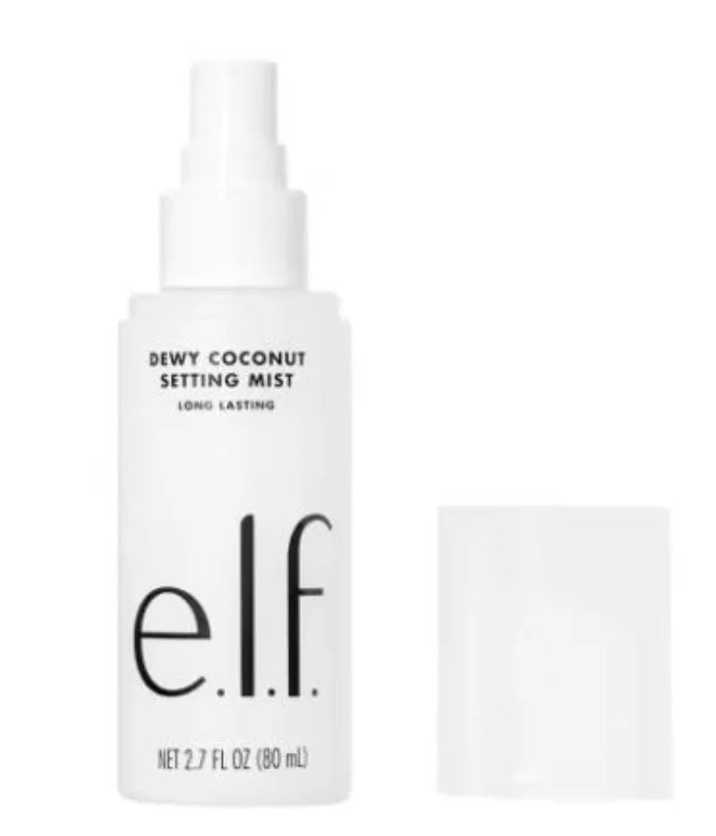 ELF Makeup Spray Long Lasting Makeup Holding Moisturizing and Oil Control Prevent Makeup Sticking and Fall Off Fast Film-forming