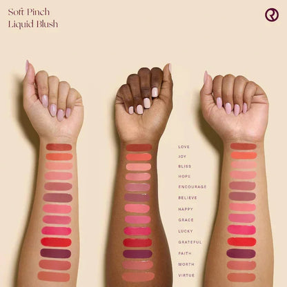 Rose Brown Liquid Contour Blush Cream Eyes Blusher Waterproof Mositure Face Contour Shadow Blusher Liquid blusher Plump Makeup