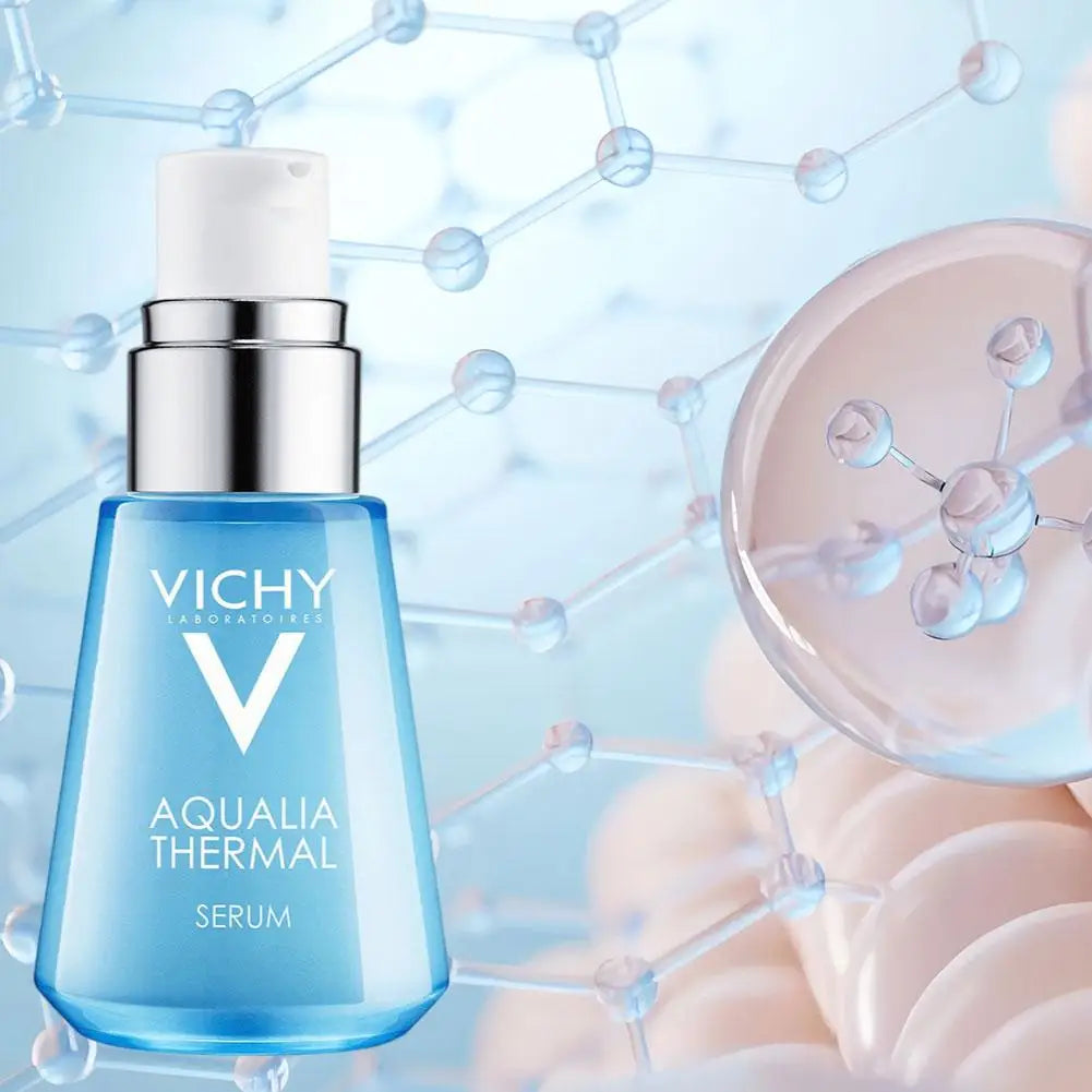 Vichy Aqualia Thermal Hydrating Serum, 48 - hour Moisture, Deep moisturizing, skin repair, nourishing the skin 30ml