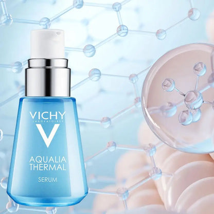 Vichy Aqualia Thermal Hydrating Serum, 48 - hour Moisture, Deep moisturizing, skin repair, nourishing the skin 30ml
