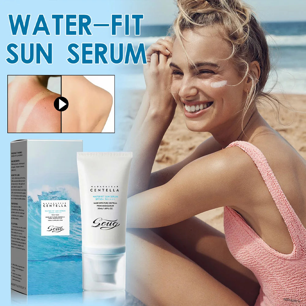 Original 50+ Facial Sunscreen Centella Protector UV Sun Sunblock Skin Whitening Cream Korean Moisturizing Protector Care Body