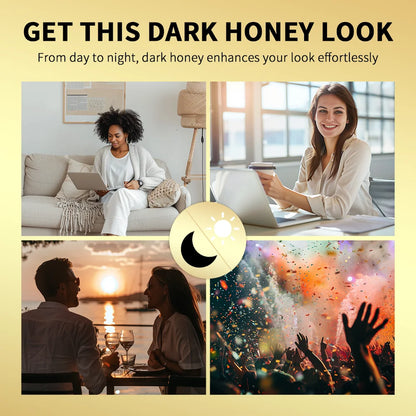 Tinted Lip Balm in Black Honey Vitamin E Smooth Almost Lipstick Nourishing&Moisturizing Enhancing Natural Color Lip Care Makeup