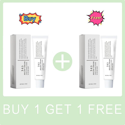 345 Relief Cream Reduce Redness Soothing Care Face Lifting Brightening Even Skin Tone Tone Beauty Moisturizing Smooth Cream 50g
