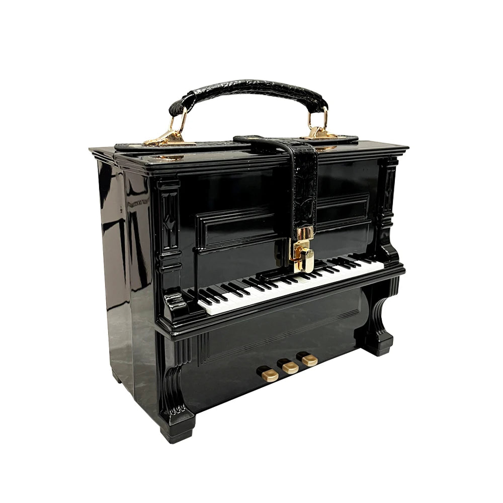 purses and handbags Luxury Designer crossbody shoulder bag For Women piano shape handmade bags Purse Messenger Bag banquet bag