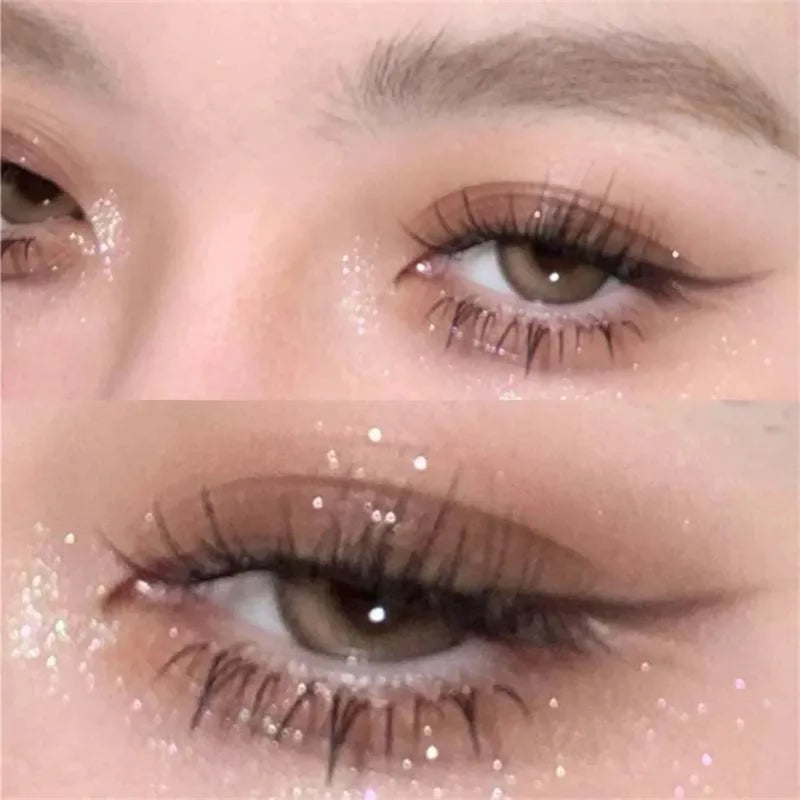 Diamond Monochrome Highlighter Eyeshadow Palette Chameleon Metallic Green Brighten Eye Shadow Fine Flash Eye Makeup Cosmetic