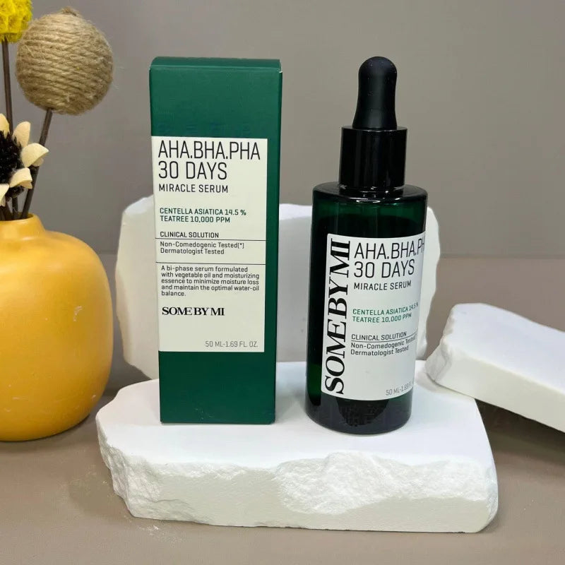 SOMEBYMI Shabomi Tea Tree Triac Acid Essence AHA BHA PHA 30 Days Miracle Toner Retinol Eye Cream Honey Oil Acne Skin Face Cream