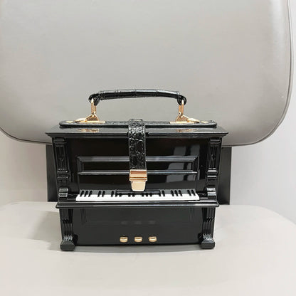 purses and handbags Luxury Designer crossbody shoulder bag For Women piano shape handmade bags Purse Messenger Bag banquet bag