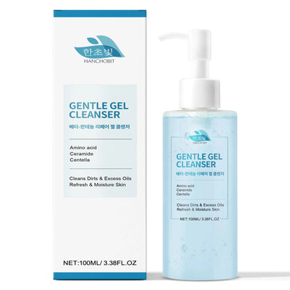 Beta-Panthenol Gel Cleanser: Gentle Cleansing, Leaves Skin Soft and Tender – Transparent Gel, Refreshing Facial Cleanser