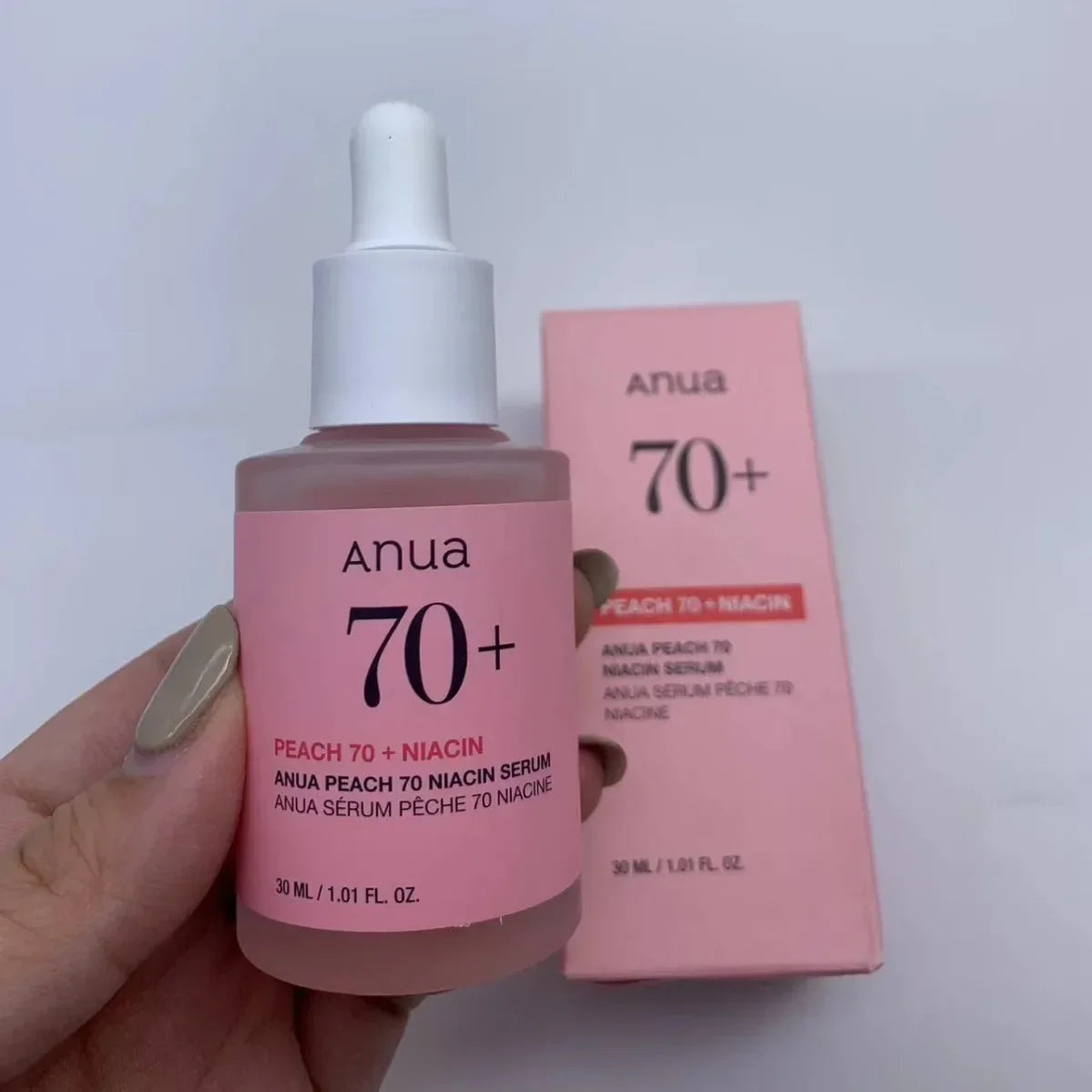 Anua Original Vitamin Whitening Set Peach 70% Niacinamide Serum Dark Spot Serum Vitamin C Blemish Serum ANUA Skincare Products