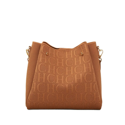 Carolina Herrera Stylish Women's Crossbody Bag Large Capacity Versatile Commuter Style Women's Flyknit Shoulder Bag