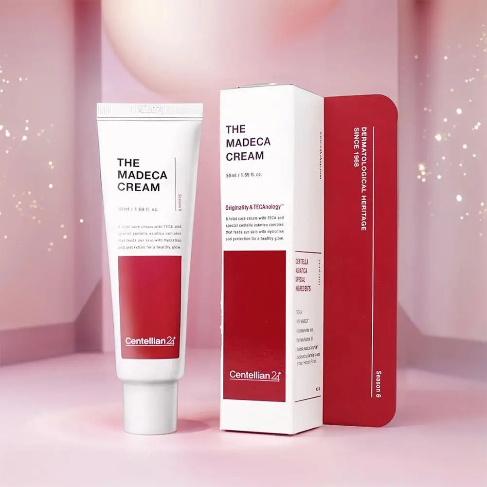 Centellian 24 The Madeca Cream Moisturizing And Brightening Repair Cream Repairing Dry Skin Hydrating Active Korean Skincare
