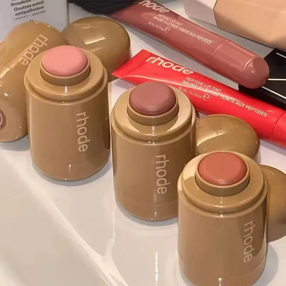 Hot Brands Powder Blusher Moisturizing Stick Nature Long Lasting Makeup Effect Waterproof Moisturizing Lipstick Lip Gloss Women