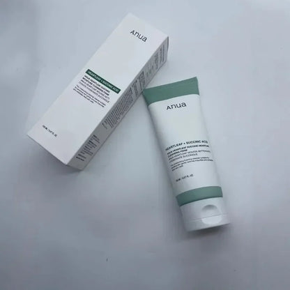 New Version Of Anua Houttuynia Cordata Weak Acid Mild Amino Acid Cleanser Cleanser 150ml Moisturizing Cleanser Mask Skin Care