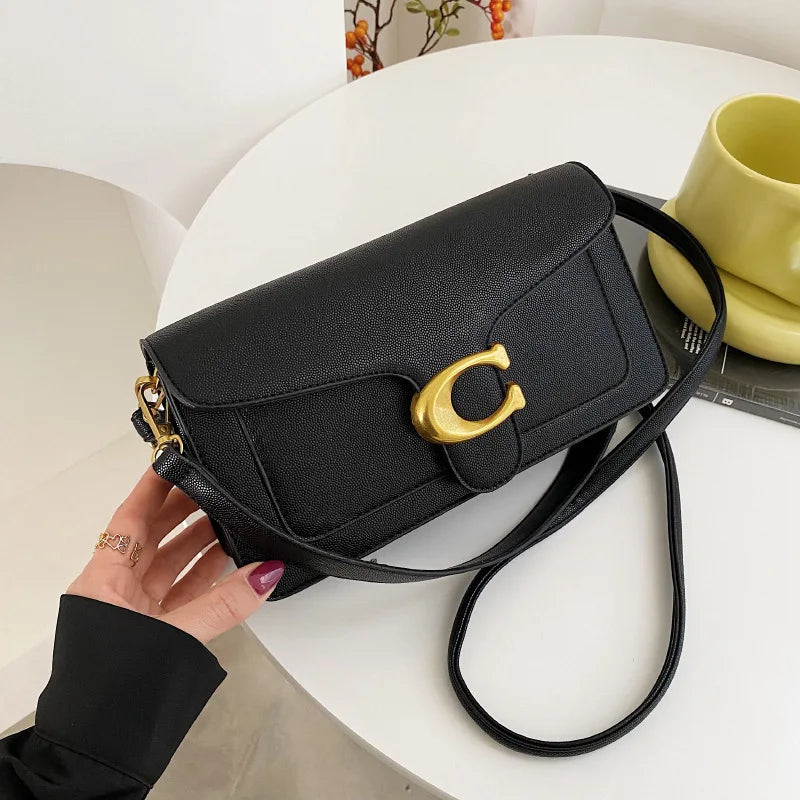2025 New Handheld Chain Crossbody Bag Versatile Fragrance Underarm Shoulder Bag